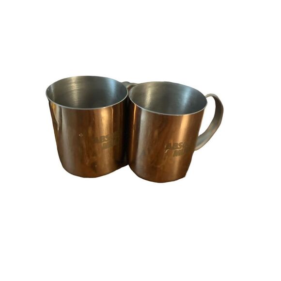 Stainless Steel Moscow Mules by Absolut - Picture 1 of 4